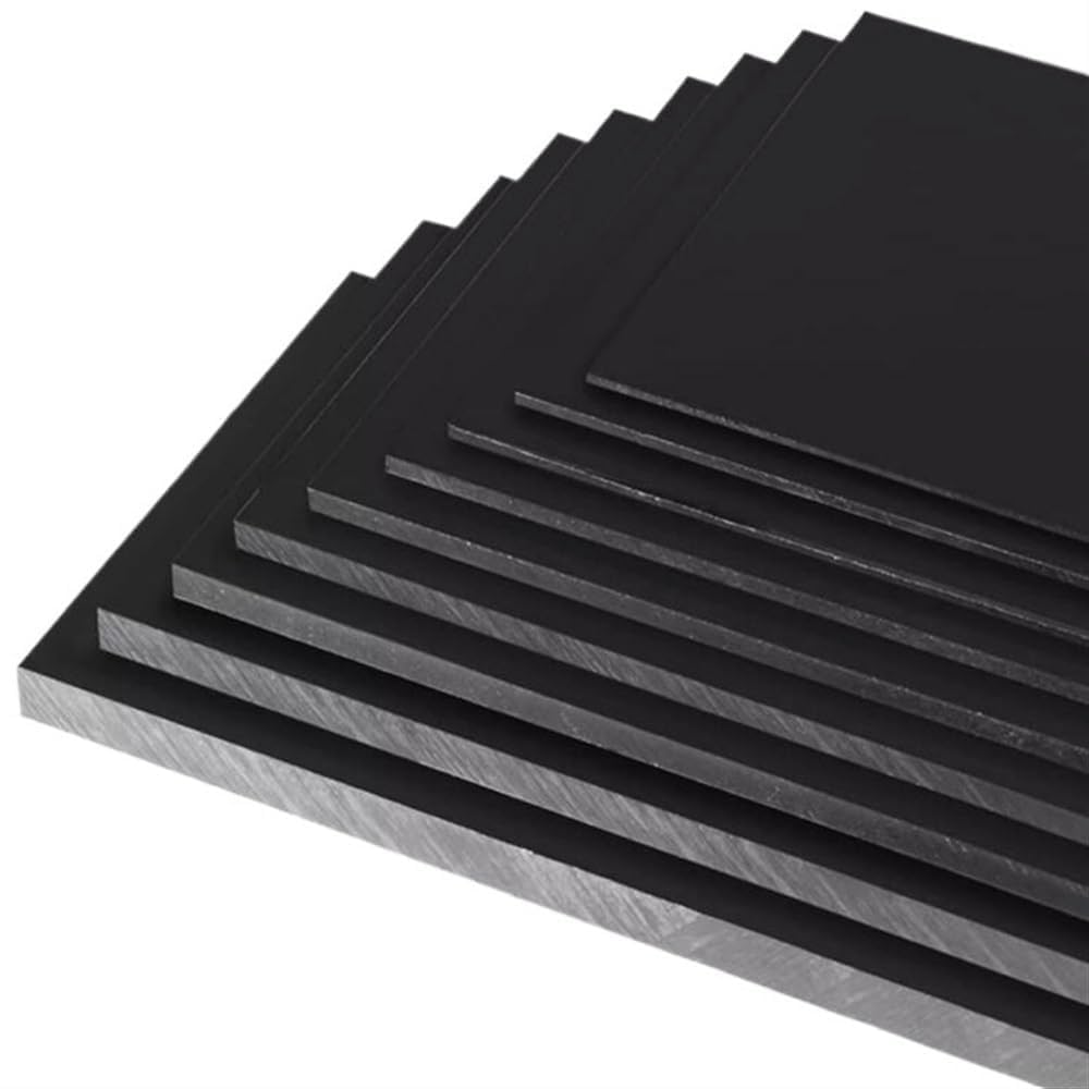 Płyta polioksymetylenowa POM czarna 3mm-30mm 200x200mm Inżynieria Motoryzacja Przemysł(3mm Thickness)