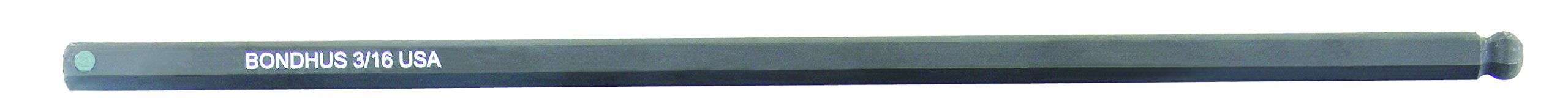 Bondhus 31610 - Broca de extremo de bola ProHold de 3/16 pulgadas con acabado ProGuard, 6 pulgadas