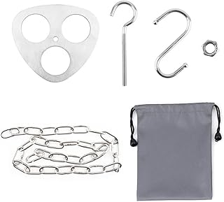 Camping Tripod Tool Outdoor Portable Cooking Tripod Campfire Support Plate with Storage Bag for Outdoor Cooking