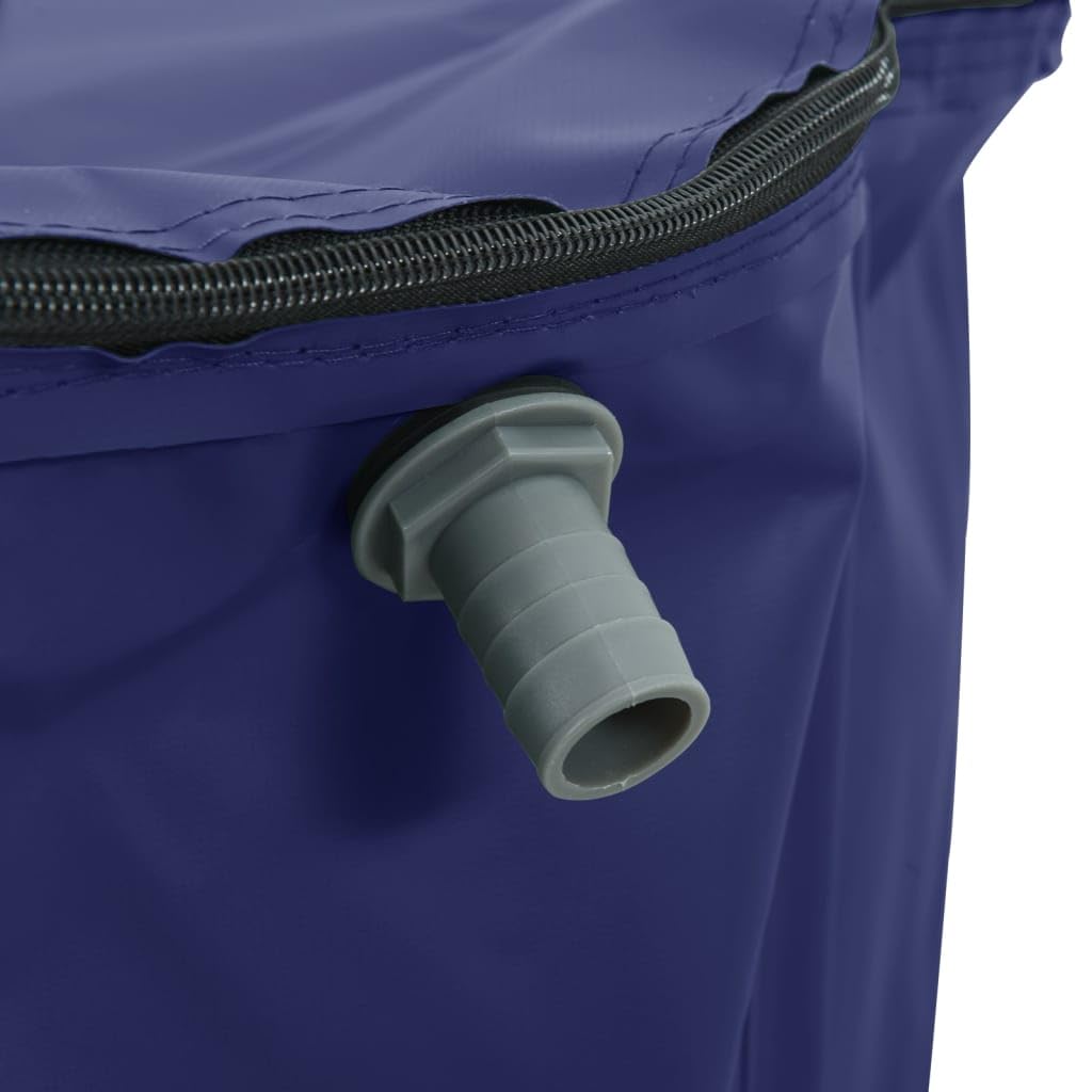 LAPOOH Serbatoio Acqua con Rubinetto Pieghevole 750 L in PVC,Bidone per la Raccolta dell'Acqua Piovana,Serbatoio Cisterna Raccolta Acqua-155993