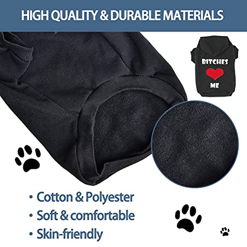 EXPAWLORER Dog Hoodies- Fall Soft and Warm Dog Sweatshirt with Leash Hole, Winter Autumn Fleece Pet Clothes with… - Image 4