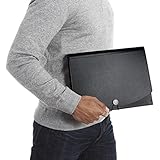 Amazon Basics 5-6 Sheet Cross Cut Paper and Credit Card Shredder & Expanding File, A4 Size - Black - Image 6