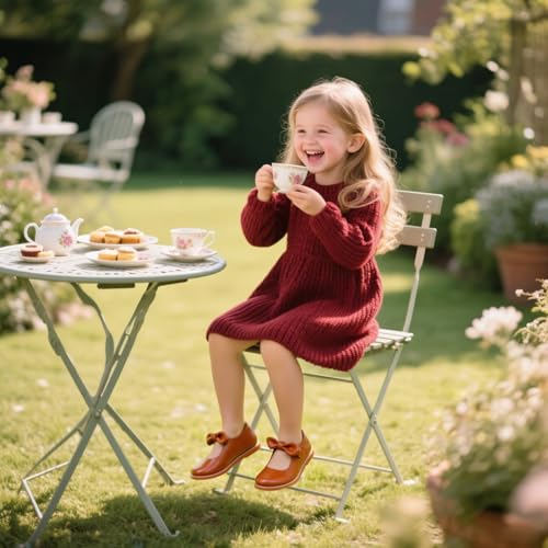 Image of Otter MOMO Toddler /Little Girls Mary Jane Slip-on School Uniform Party Dress Shoes