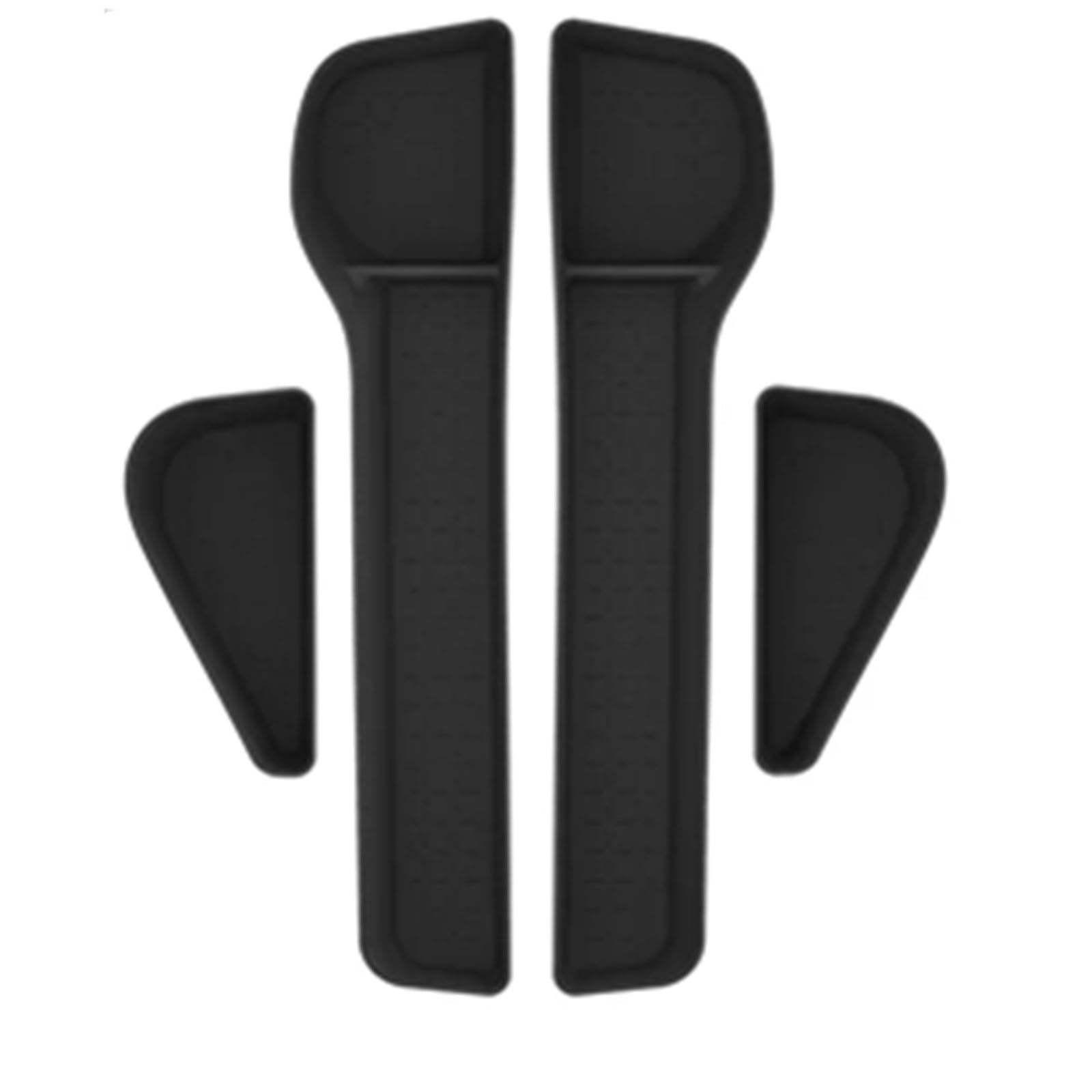 HNDZCYSMGS Boot Organiser Compatible With Toyota For RAV4 2026 Door Side Storage Box Front Rear Door Handle Organizer Tidying Car Interior Accessories 4PCS