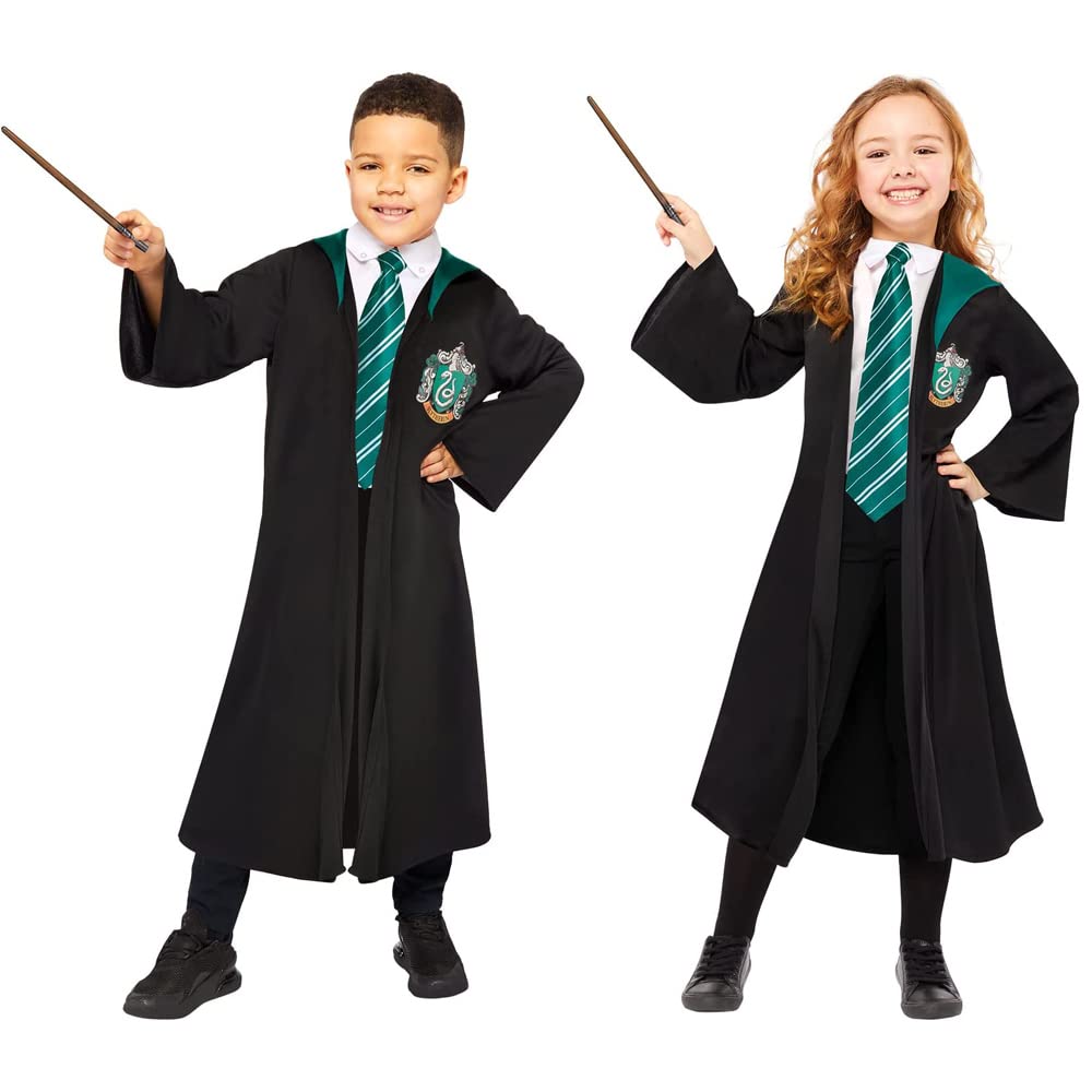 Costume da bambino con licenza ufficiale Harry Potter, vestaglia scolastica