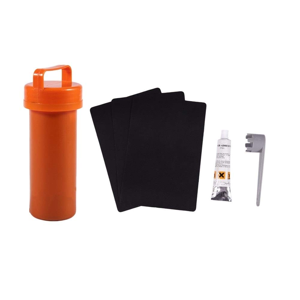 Hot-Schlauchboot Schwimmbad PVC Puncture Repair Patch-Kleber Kit Adhesive Kanu Kajak g Dinghy Boote Reparatur Zubehör