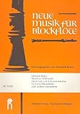blockflöte des todes  Musik zur Weihnacht. Neue Lied- und Instrumentalsätze für 2 bis 4 Blockflöten oder andere Instrumente. Sammlung