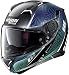 Produktbild Nolan N87 Sioux N-Com Helm Schwarz Matt/Grün XL (62)