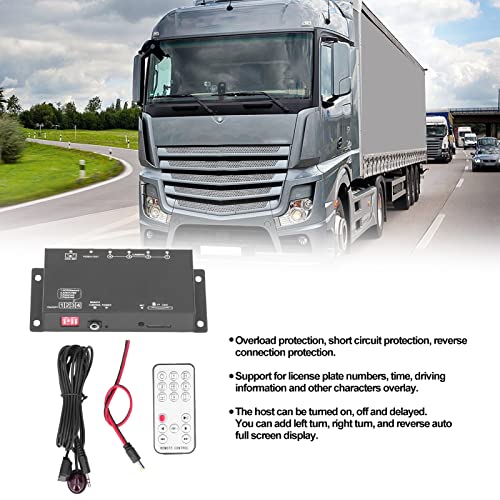 Mini 4 Kanal Fahrzeug Auto Mobile DVR MDVR Video Recorder Unterstützung 1080P 720P AHD CVBS PAL/NTSC Kamera für LKW Bus Van RV