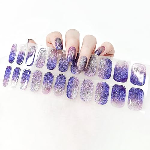 Semi Cured Gel Nails Strips (131)