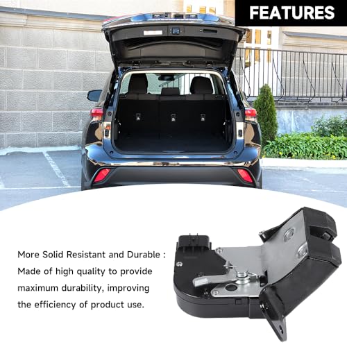Image of Trunk Latch Lock Actuator Tailgate Door Latch Lock Actuator - Compatible for Hyundai Veloster 1.6L 2012-2017 - Replace Part 81230-2V000