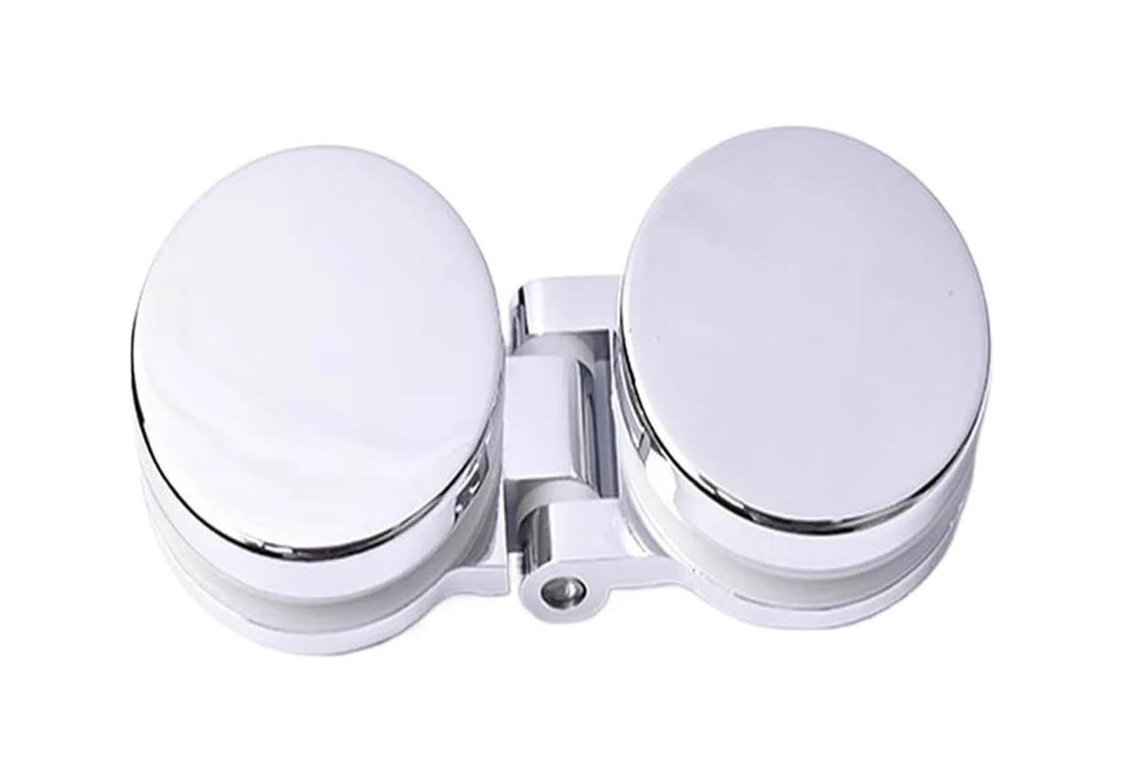 Bisagras de puerta vidrio for baño aleación zinc 2 piezas
