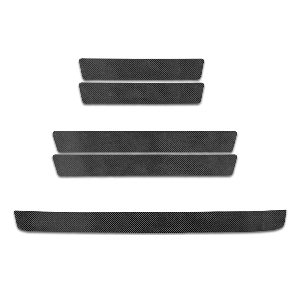 QYXYD Carbon Sill Guards 5Pcs for Alfa Romeo Giulia (952 2016-2025 2026)
