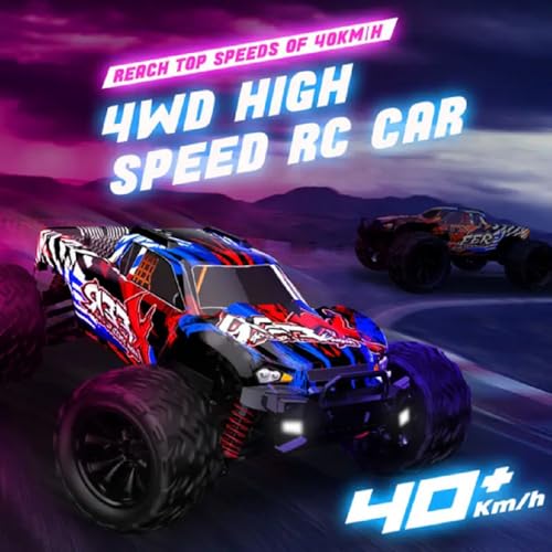 Image of Generic 1 /16 Scale Electric RC Car 9501E 2.4GHz 4WD High Speed Remote Control Toy Racing Car for Boys,Multicolour