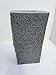 Granite Vase Tapered (5"x4"x9") Gray