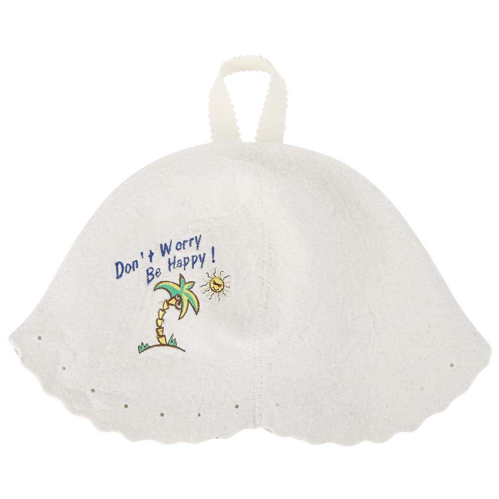 Yosooo Sauna Hat Modern Style Lightweight Wool Felt Hat Sauna Accessories Wonderful Hat Wool Sauna Hat for Men and Women Use