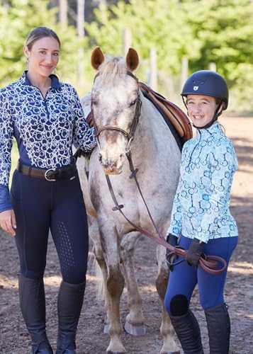 Kerrits Kids Performance Knee Patch Horse Riding Tights – Breathable, Lightweight Kids Equestrian Leggings with Pockets3