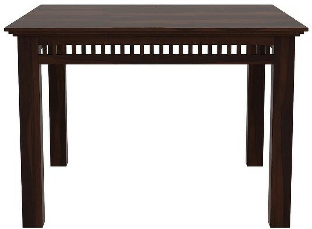 NEW LOOK FURNITURE Wooden Solid Sheesham Wood Dining Table 2 Seater