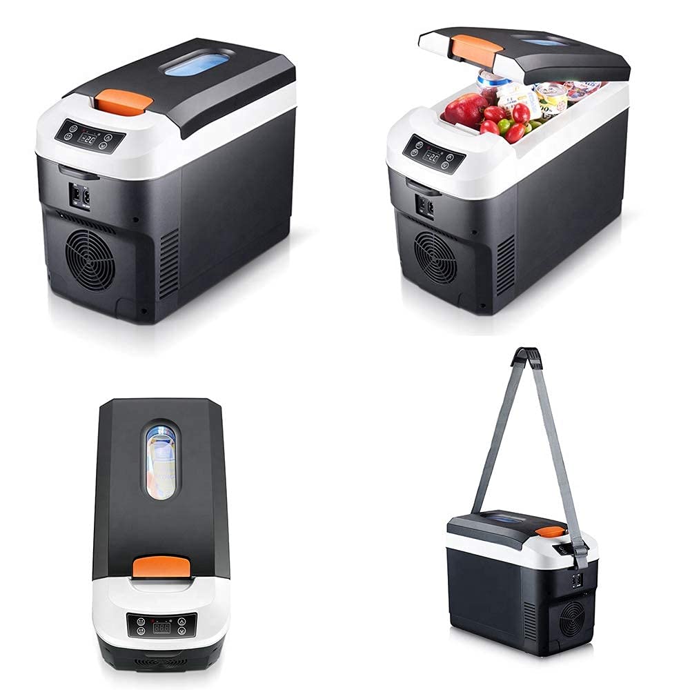 Minifrigo 10L- Frigorifero Per Auto Frigorifero Portatile Congelatore Compatto, Frigorifero Esterno Muto Per Auto, All'aperto, Famiglia, Bar, Viaggi, Camion