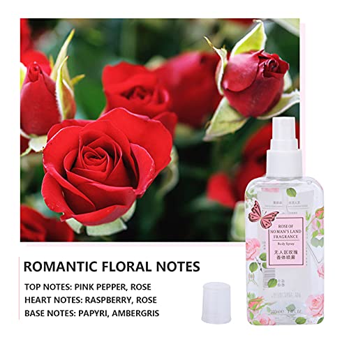 Light Fragrance Parfum - Draagbare Body Mist Parfum - Verfrissende Geurverwijdering Bloemenparfum met een Voortreffelijk en Mooi Flesontwerp voor Het Leven Vol Geur en Zelfverzekerd, 100 Ml - Image 3