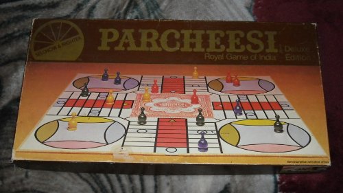 Parcheesi Deluxe Board Game 1982 Edition