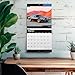 American Muscle Cars OFFICIAL | 2026 12 x 24 Inch (Hanging) Monthly Square Wall Calendar | Foil Stamped Cover | Plastic-Free | BrownTrout | USA Motor Ford Chevrolet Chrysler Oldsmobile Pontiac