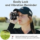GLXY Golf Range Finder with Slope Function, Pin Lock Vibration and Scan Mode with 7x magnification, High definition transparent screen, 1200 Yards Rechargeable Range Finder Golf - Image 3