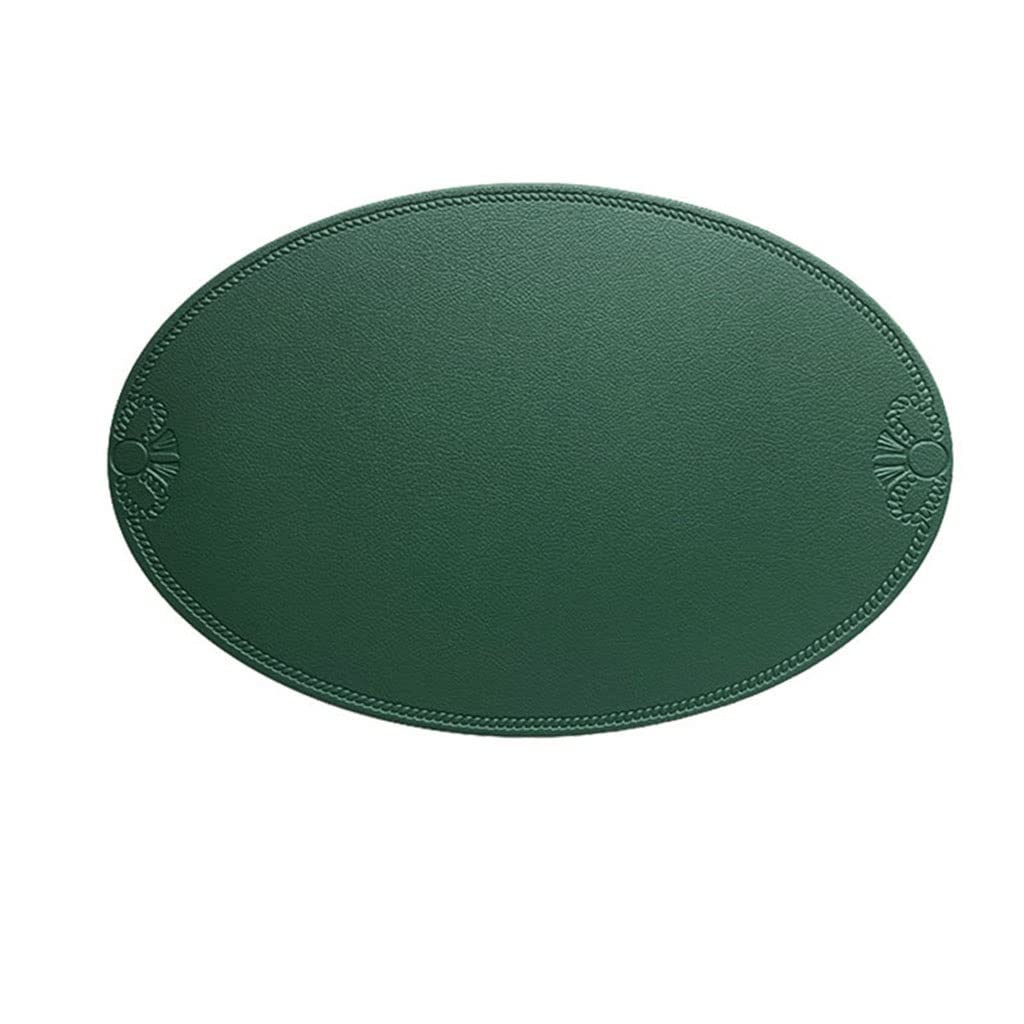 Tapis isolant ovale style français argento 45x30cm pour décoration