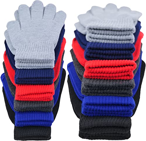 Image of ToBeInStyle Kids Pack of 6 Warm Winter Gloves