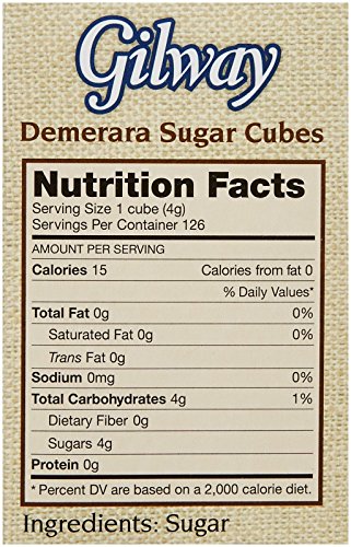 Gilway Demerara Sugar Cubes, 1.5 Ounces - Thumbnail 2