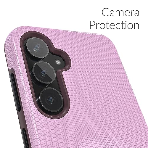 Image of Crave for Samsung Galaxy S23 FE Case, Shockproof Protection Dual Layer Case for Samsung Galaxy S23 FE (6.4 inch) - Lilac