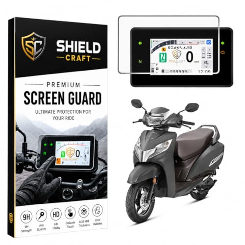 Image of Digital Meter Screen Guard For NEW HONDA ACTIVA 125 2026 / 9H TFT Instrument Cluster Guard /HD Clarity /NEW ACTIVA125 2026 Display Speedometer Console Accessory [Not Tempered Glass]