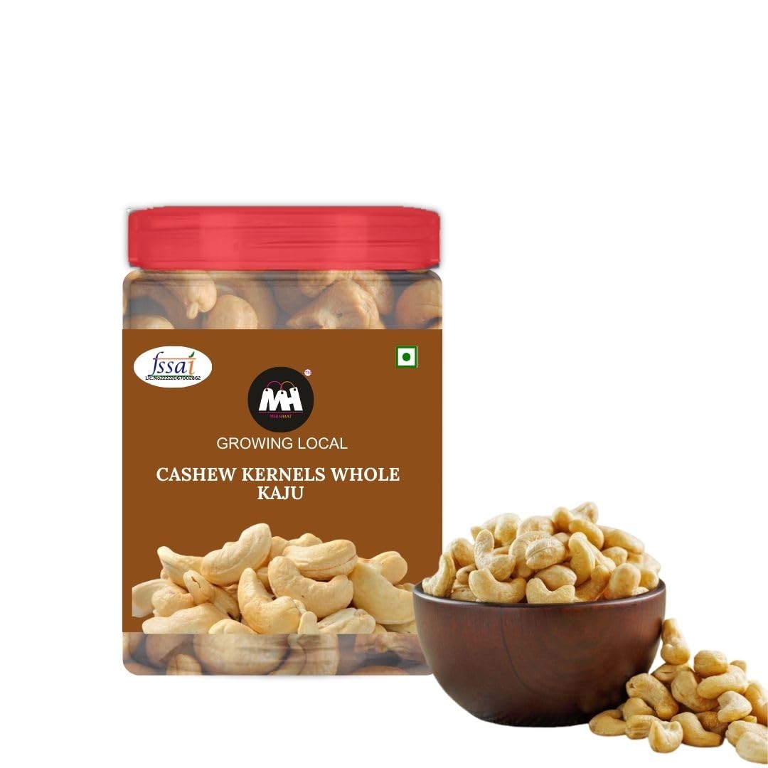 100% Natural Whole Cashews(Grade W240) | Whole Crunchy Cashew