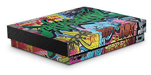 Image of GNG Graffiti Skins Compatible with Xbox One X Console Decal Vinal Sticker + 2 Controller Set