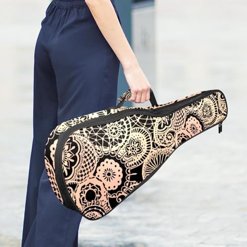 JRHEJTHH Housse imperméable pour ukulélé en tissu Oxford durable et élégant avec sac de rangement Motif floral, Multicolore., 25.9x9x3.1in/66x23x8cm, Moderne - Les Beatles, Paul McCartney, John Lennon, RIngo Starr, George Harrison JRHEJTHH Housse imperméable pour ukulélé en tissu Oxford durable et élégant avec sac de rangement Motif floral, Multicolore., 25.9x9x3.1in/66x23x8cm, Moderne – Image 7
