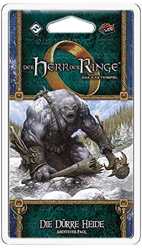 Fantasy Flight Games Asmodee Herr der Ringe: LCG - Die Dürre Heide, Erweiterung, Kartenspiel, Deckbau, Deutsch