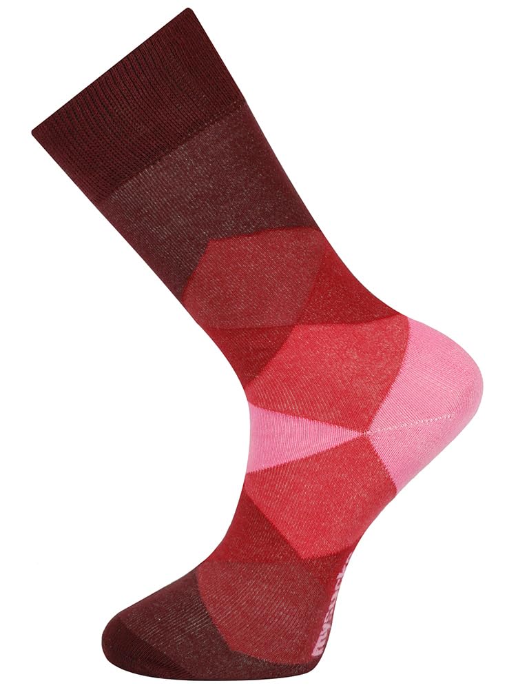 Mysocks 5 paires de chaussettes à la cheville en coton peigné dans une boîte cadeau avec un bout parfait sans couture