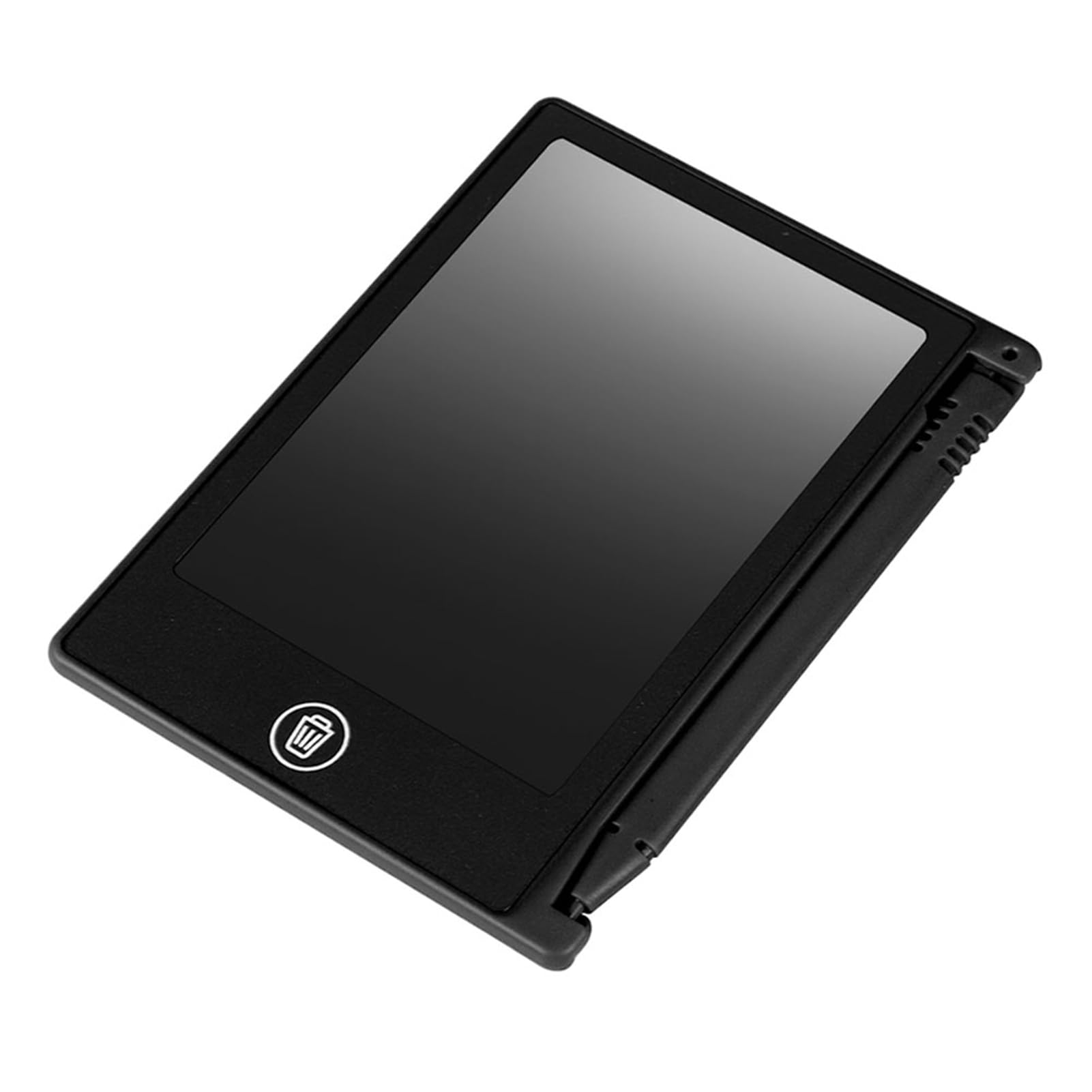 Irfora 4,5-Zoll-Handschrifttafel mit Flexiblem LCD-Panel, Zeichentablett für mit Memo, Notiz, Listenerinnerung, Einfache Schreibübung, Kompakt, Energiesparend, Einfaches Lernen (Schwarz) - 4