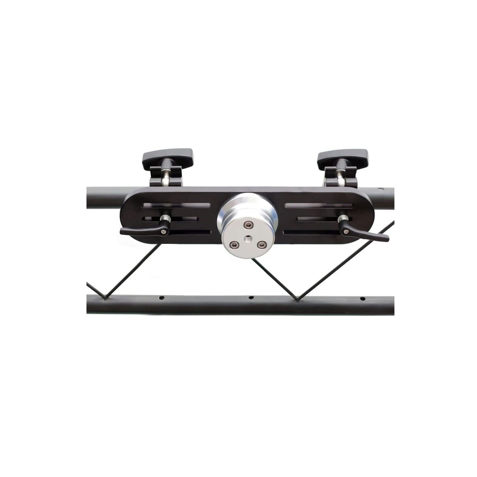 Plaque Adaptateur Support URSUS - Double Support, Vis M10x75, Argent - Neuf