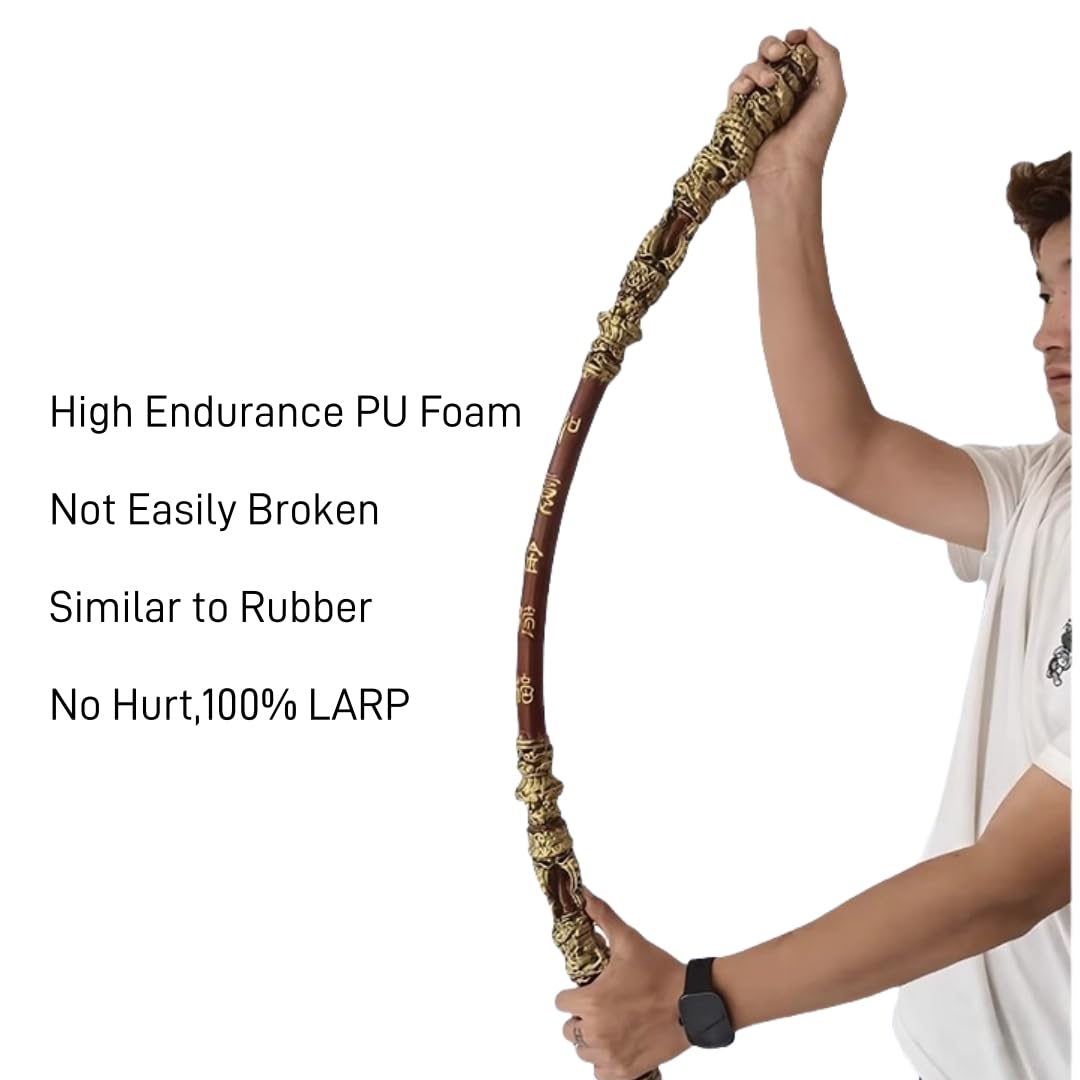 damdos Black Myth Wukong Jingu Bang Sciarpa a Boa Unisex - Adulto