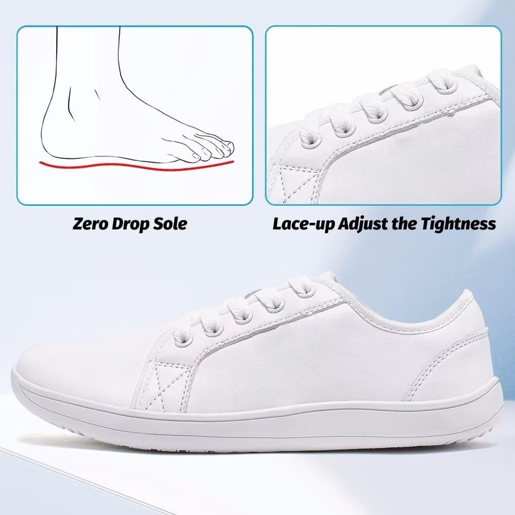 Sneaker da donna in pelle nera – scarpe estive da donna comode in pelle – scarpe da ballo casual con suola morbida in pelle, suola moderna Jazz scarpe da danza divise