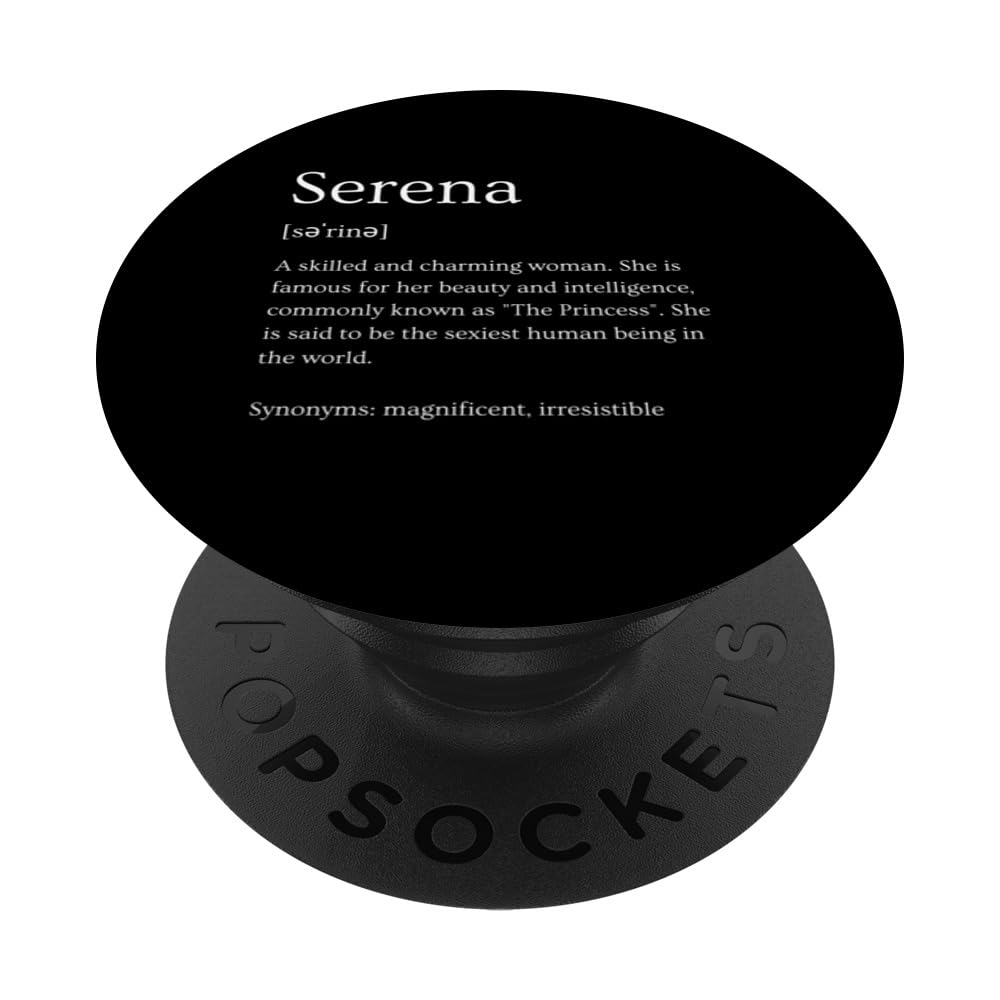 PopSockets Regalo per le donne, ragazze - Sara nome personalizzato Supporto e Impugnatura per Smartphone e Tablet