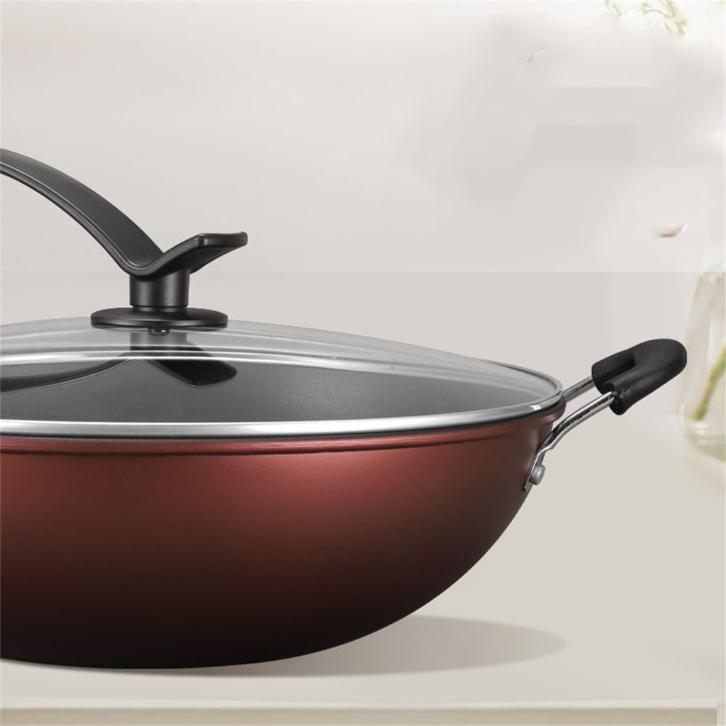 Non-stick Diamond Wok Electromagnetic Gas Furnace General Iron Material Non-stick