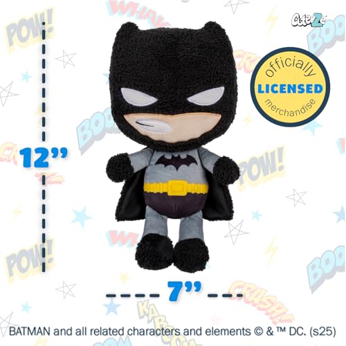 KIDS PREFERRED WB DC Batman Cuteeze Extra Soft Plush Stuffed Superhero Toy for Baby and Toddler Boys and Girls – 12 Inch Size - Image 6