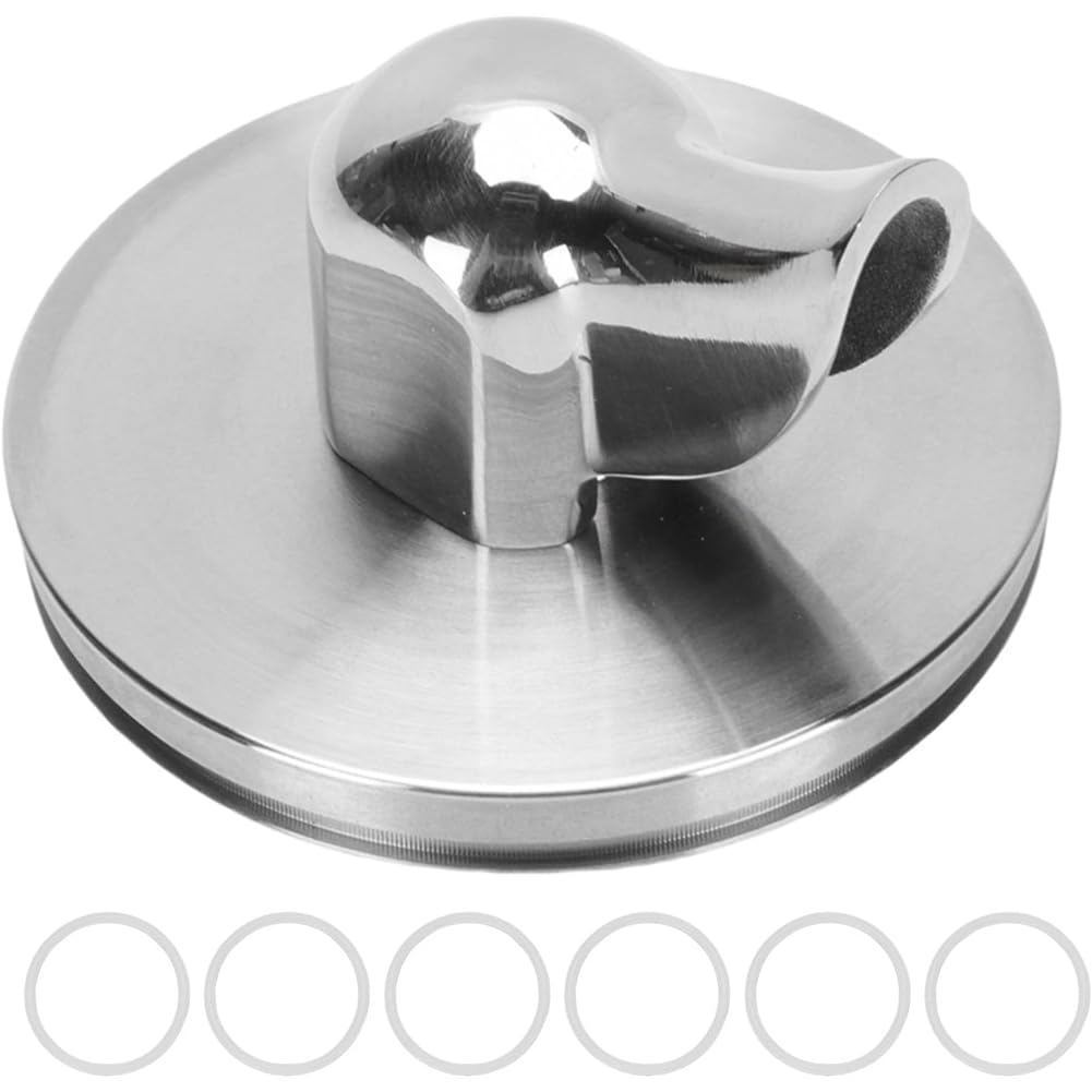 Ocnvlia For Coffee Machine Portafilter Spout, 54mm Single for Bottomless Spout with Sealing Rings