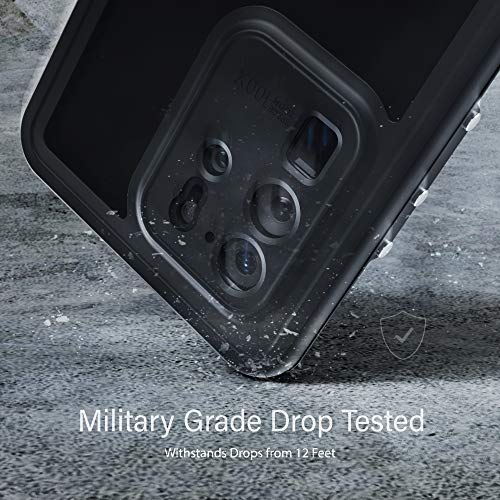Ghostek Nautical Slim Samsung S20 Plus Case Waterproof Screen And Camera Lens Protector Built-In Tough Heavy Duty Shockproof Protection Phone Covers Designed For 2020 Galaxy S20+ 5G (6.7 Inch) (Black) #TOP6