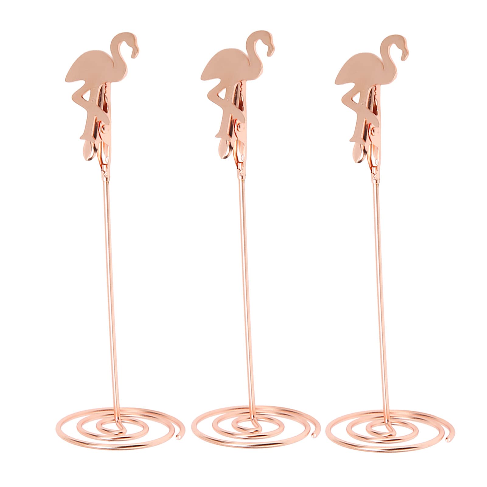 Portatarjetas de mesa resistente dorado, 24 Uds., Clips resistentes a la oxidación, soporte para números de mesa