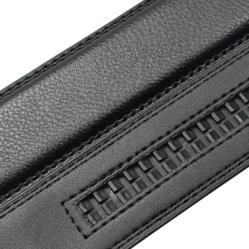 Sress Belts Leather Ratchet Slide Belt with Adjustable Click Buckle Accessories Man Belt Casual Belts3