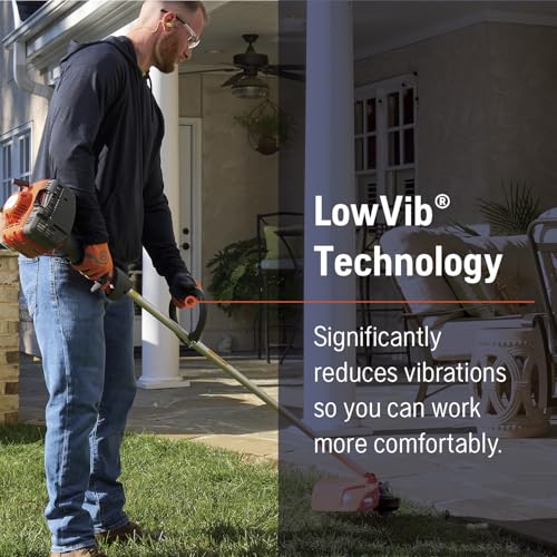 Image of Husqvarna 122L Gas String Trimmer, 22-cc, 2-Cycle, 17-Inch Straight-Shaft Gas Weed Eater with Lightweight Design and T25 Trimmer Head