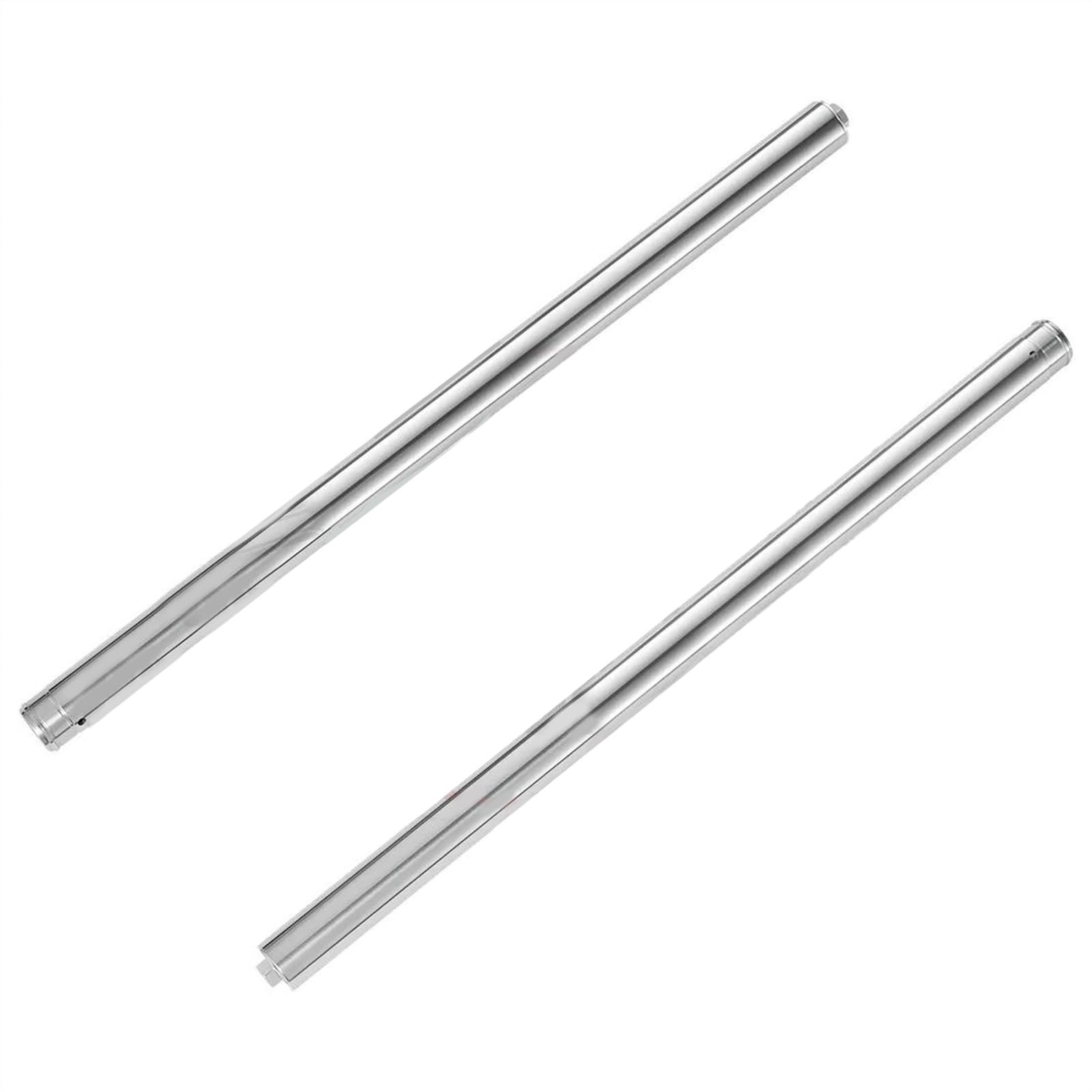 Xzkhchco One Color Front Fork Tubes Inner Pipes Silver Pair For Yamaha Fzr250 2Kr 1987-1988 2Kr-23110-00-00 35X635mm Legs Suspension